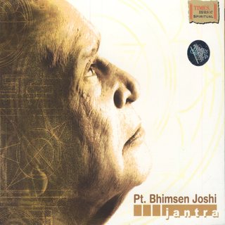 Album cover, Jantra, Pt. Bhimsen Joshi