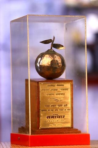 Newspaper clipping, Lokmat Samachar, Nagpur, 14 May 2004